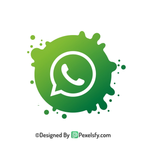 Sleek Splash WhatsApp Logo PNG