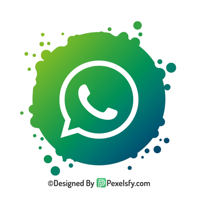 Splash WhatsApp Logo PNG Clipart Style