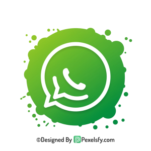 Premium Splash WhatsApp Logo PNG