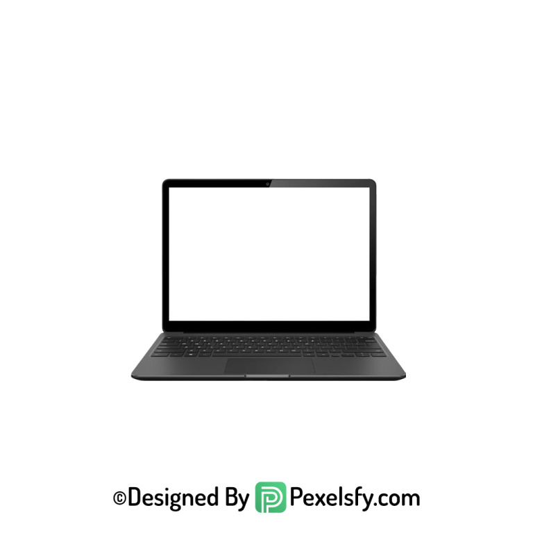 White Screen Laptop PNG Clipart, transparent background
