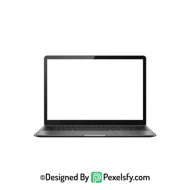 White Screen Laptop PNG Device Display, transparent