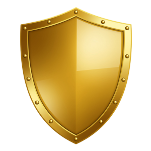 Golden Shield Png 29