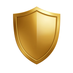 Golden Shield Png 32