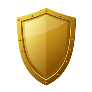 Golden Shield Png 6