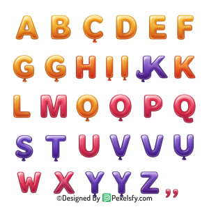 Alphabets Png Image 12
