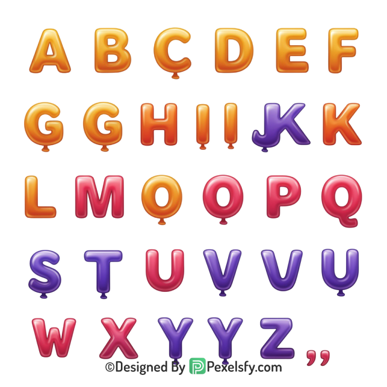 Alphabets Png Image 12