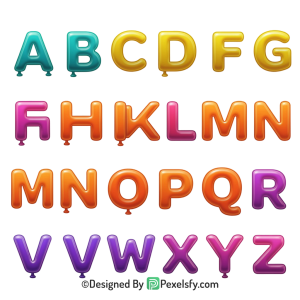 Alphabets Png Image 16