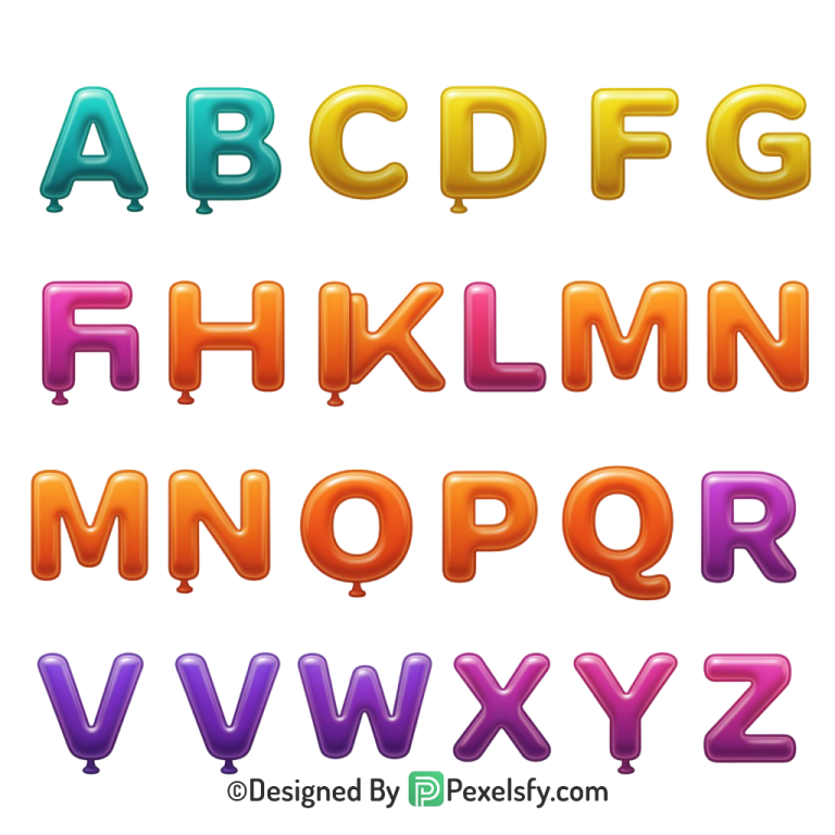 Alphabets Png Image 16