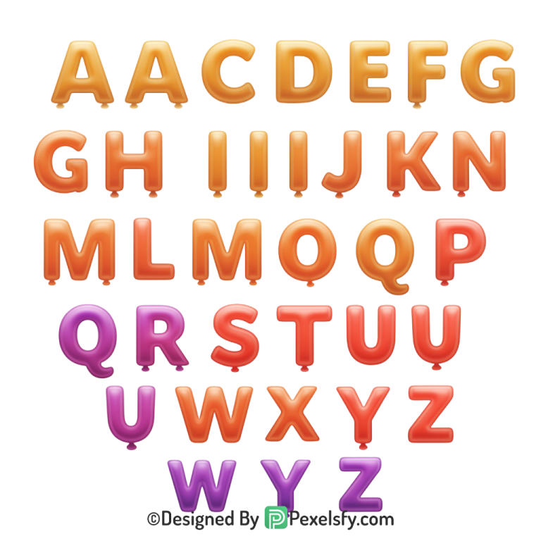 Alphabets Png Image 19
