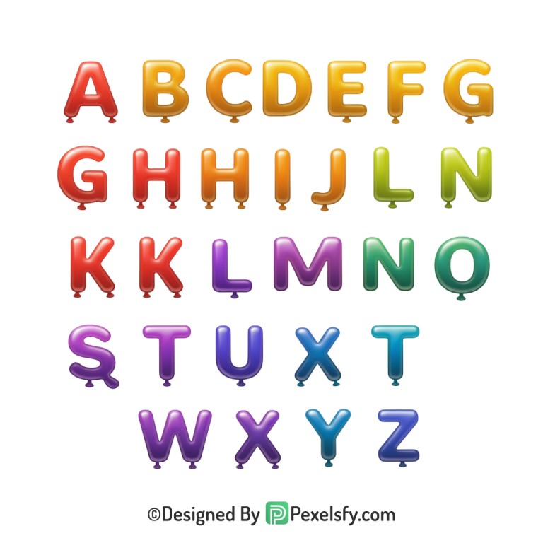 Alphabets Png Image 23