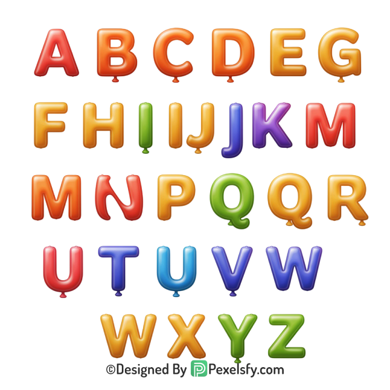 Alphabets Png Image 25