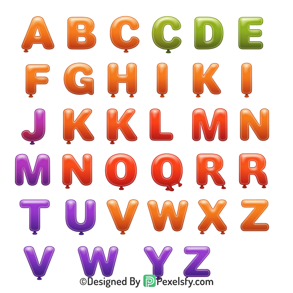 Alphabets Png Image 31