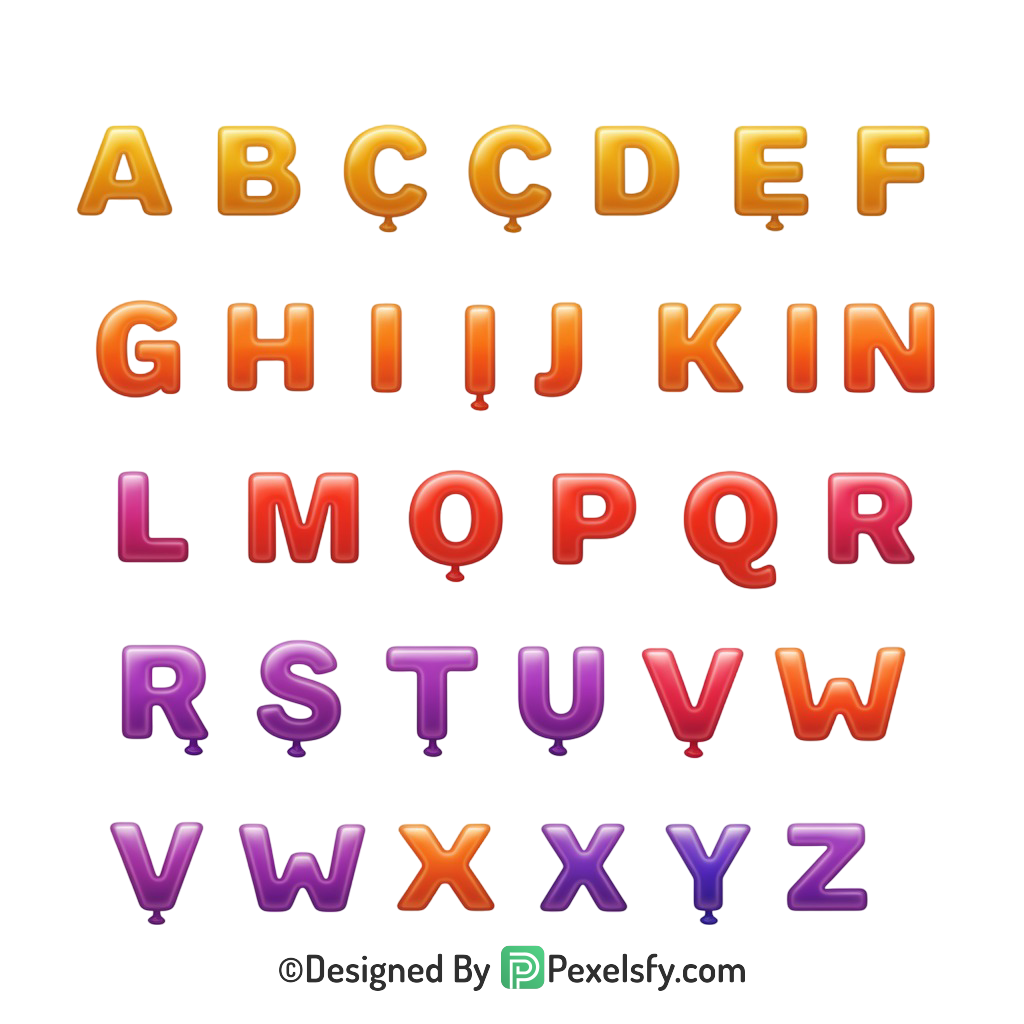 Alphabets Png Image 32