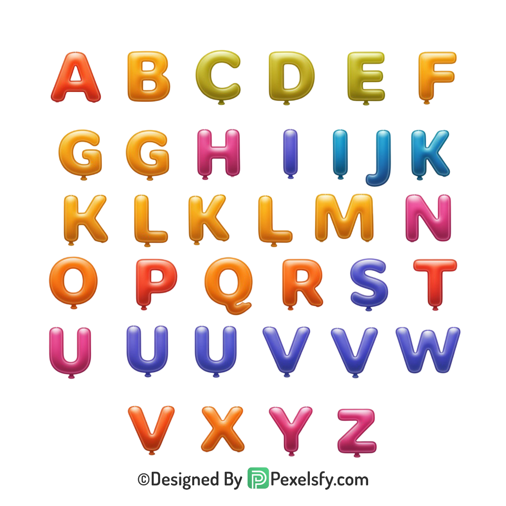 Alphabets Png Image 34