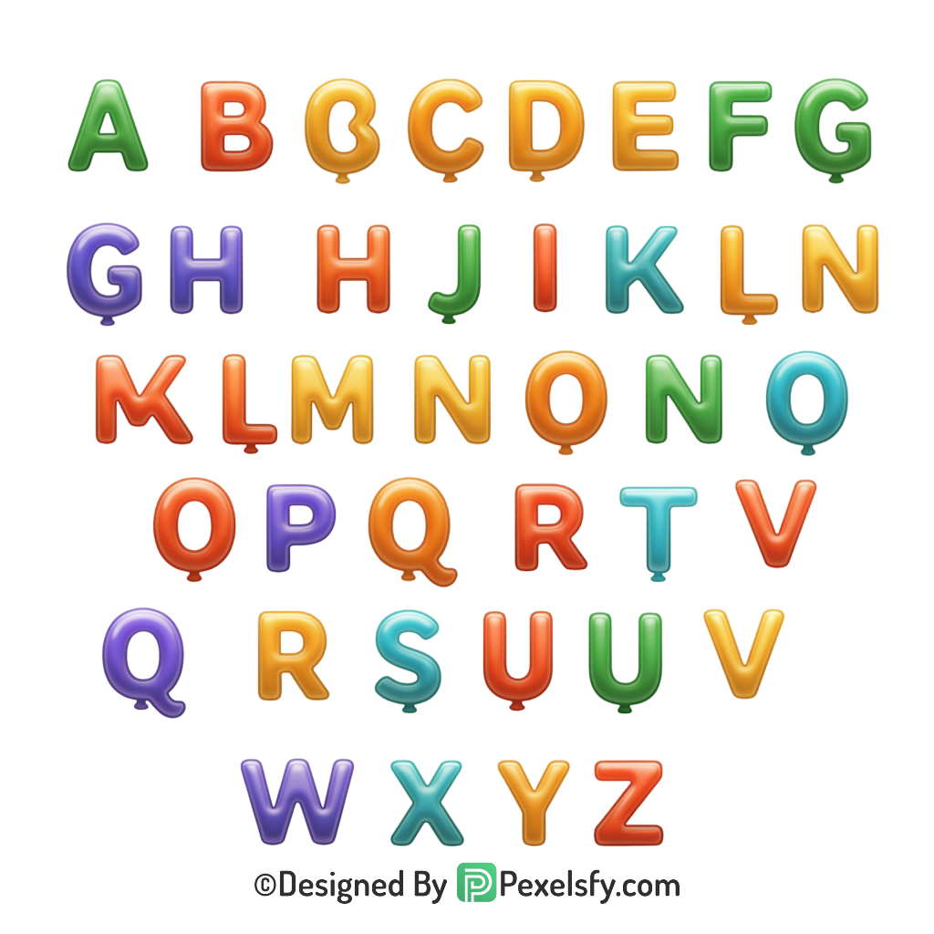 Alphabets Png Image 4