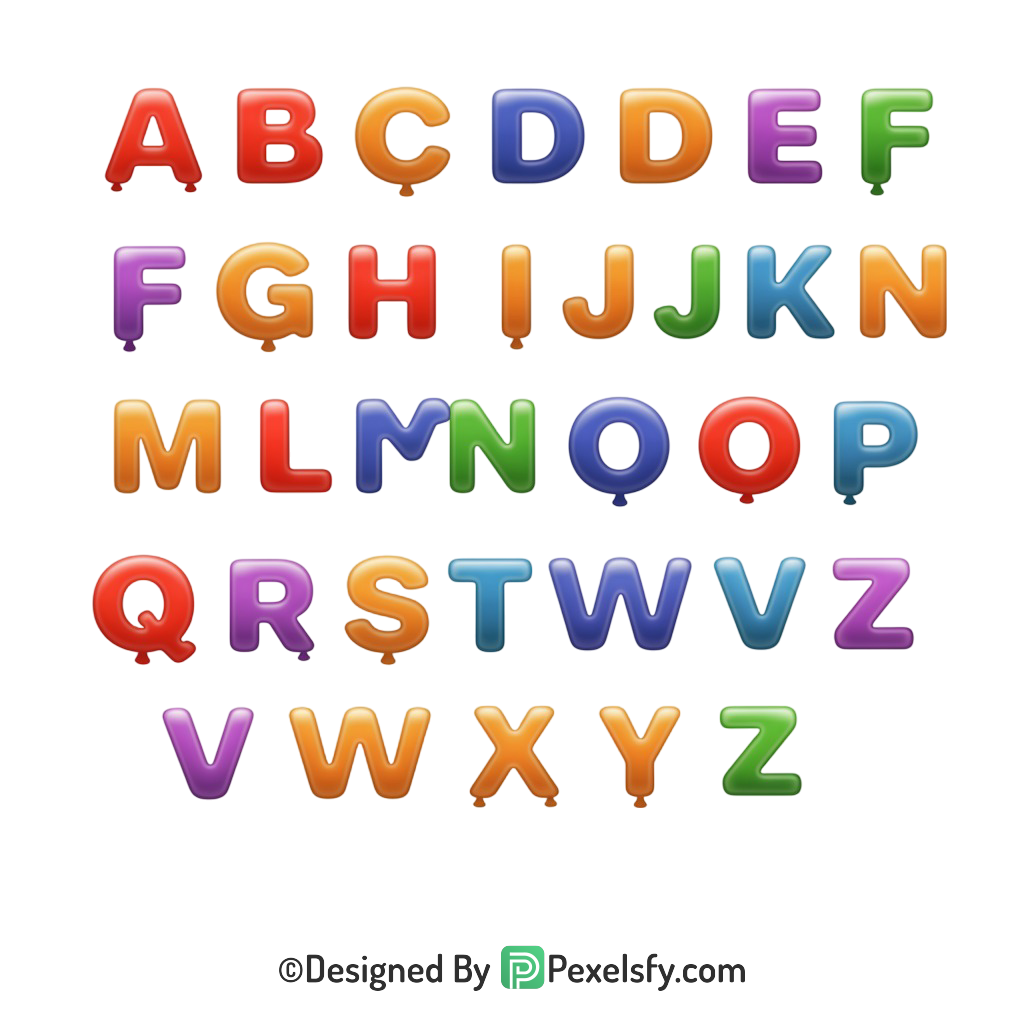 Alphabets Png Image 5