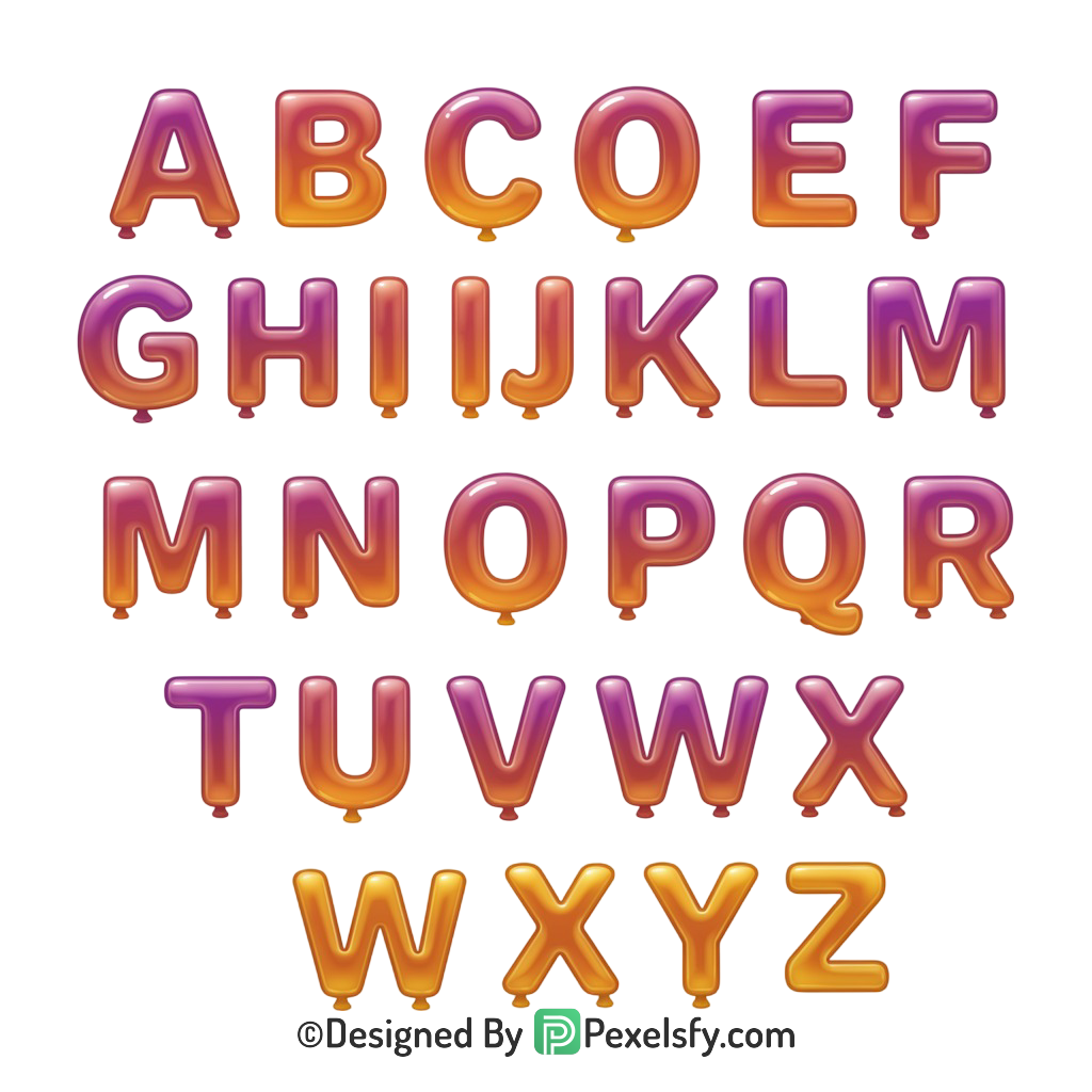 Alphabets Png Image 7