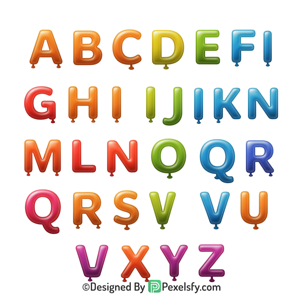Alphabets Png Image 8