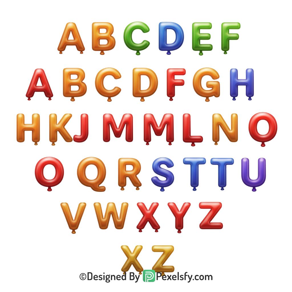 Alphabets PNG