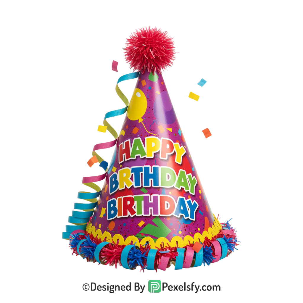 Birthday Hat Png 10
