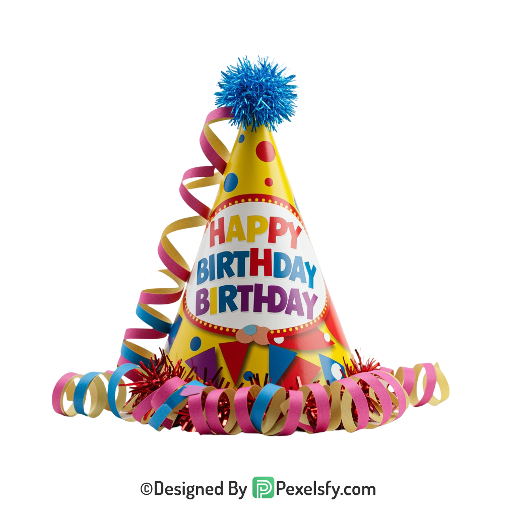 Birthday Hat Png 14