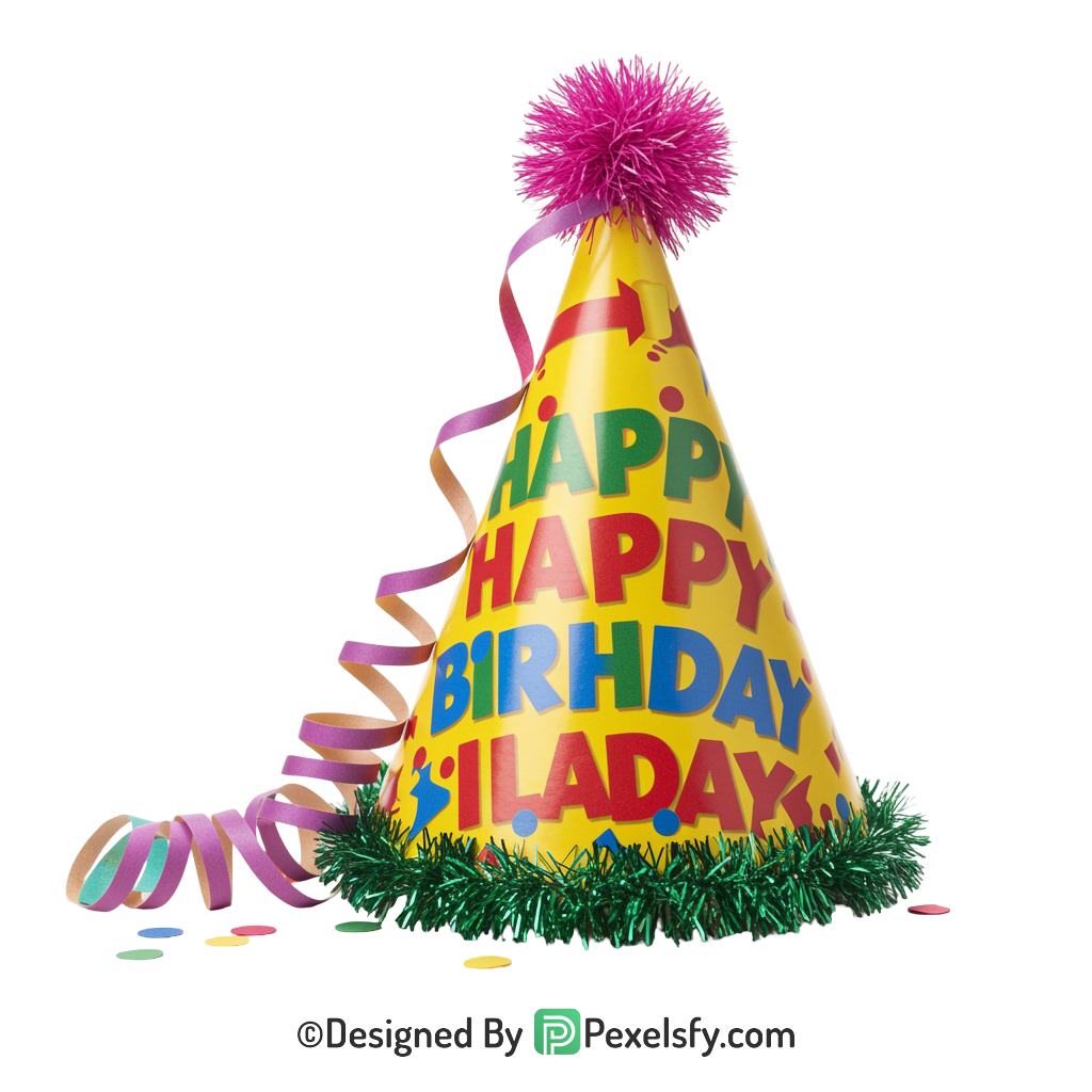 Birthday Hat Png 15
