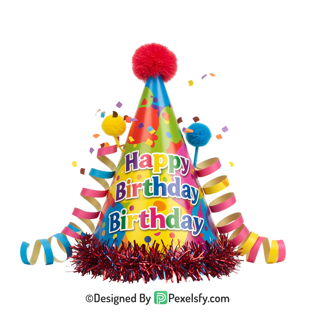 Birthday Hat Png 18