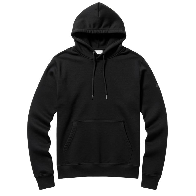 Black Hoodie Png 10