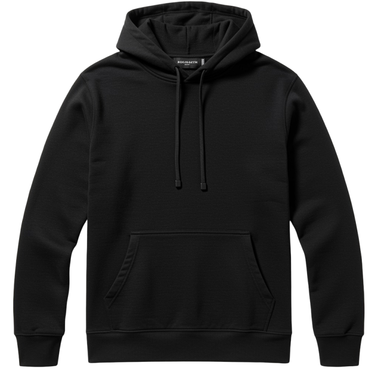 Black Hoodie Png 37
