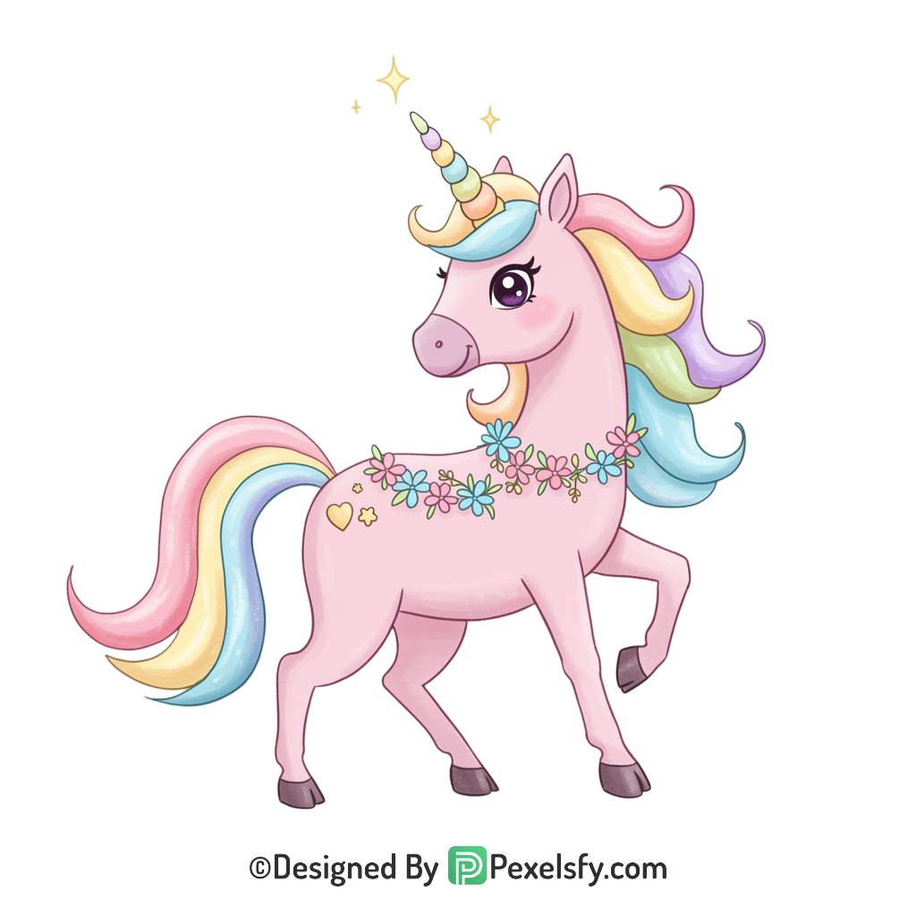 Cartoon Unicorn Png 11