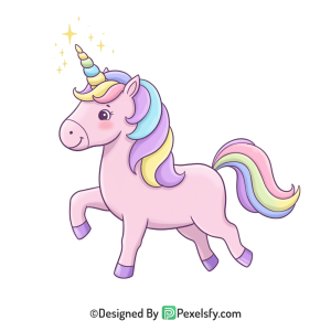 Cartoon Unicorn Png 12