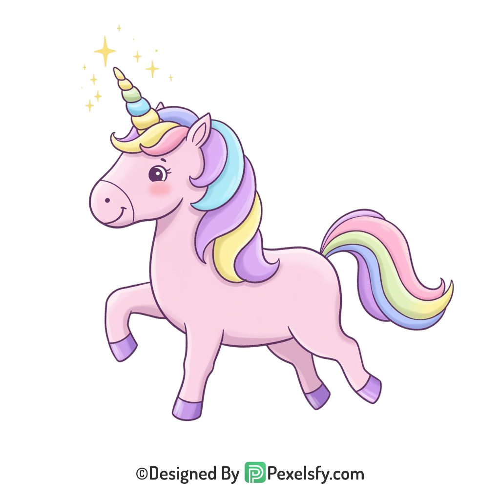 Cartoon Unicorn Png 12