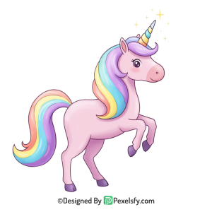 Cartoon Unicorn Png 13