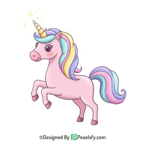 Cartoon Unicorn Png 15