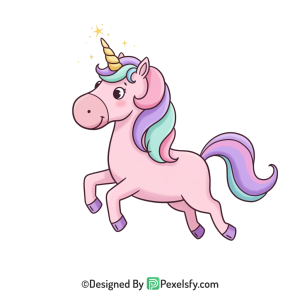 Cartoon Unicorn Png 16