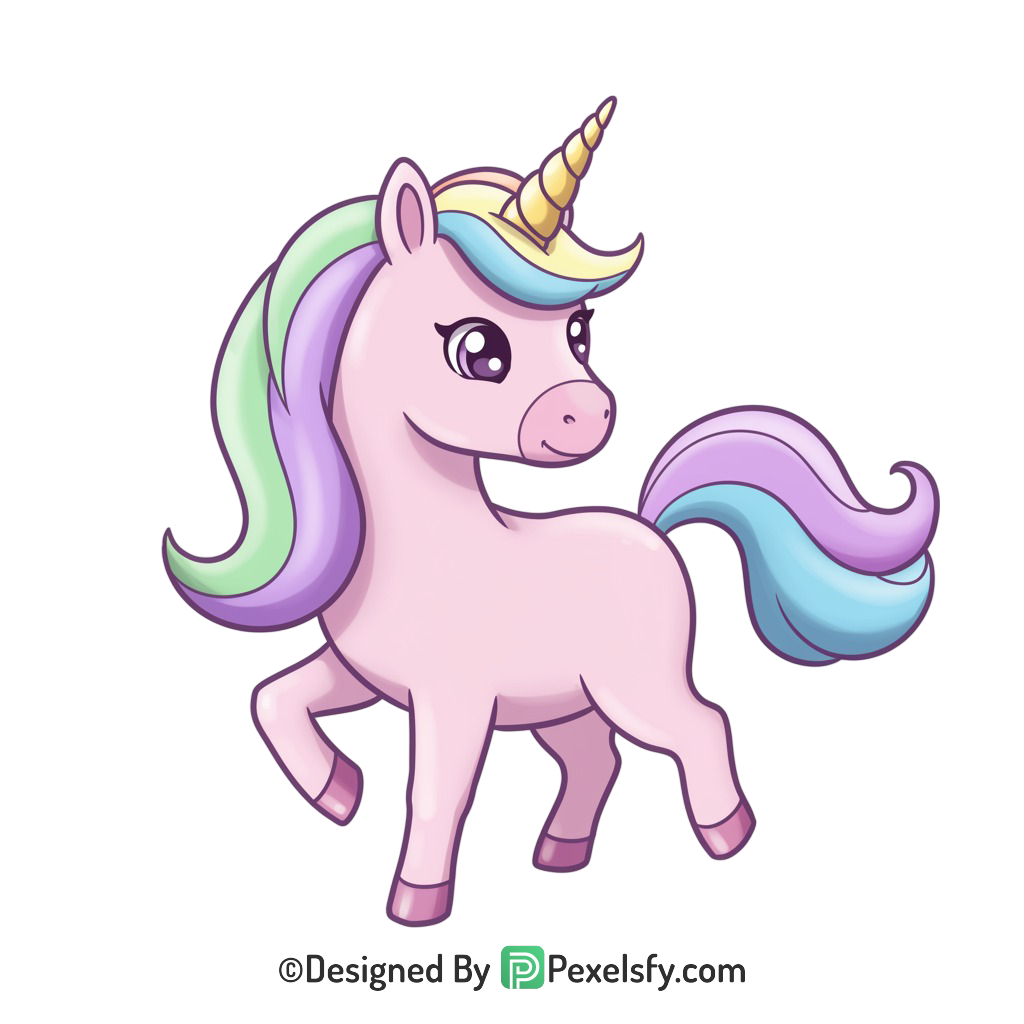 Cartoon Unicorn Png 19