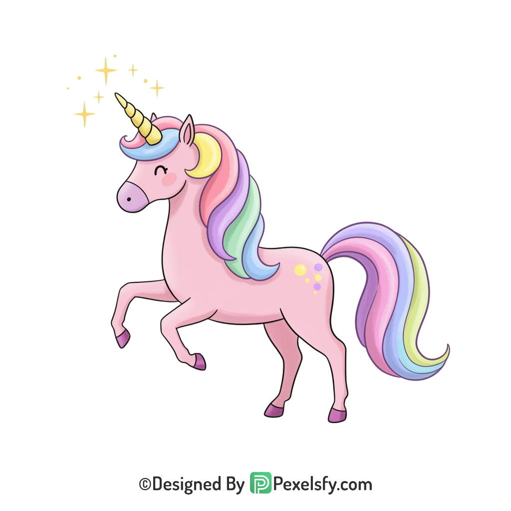 Cartoon Unicorn Png 20