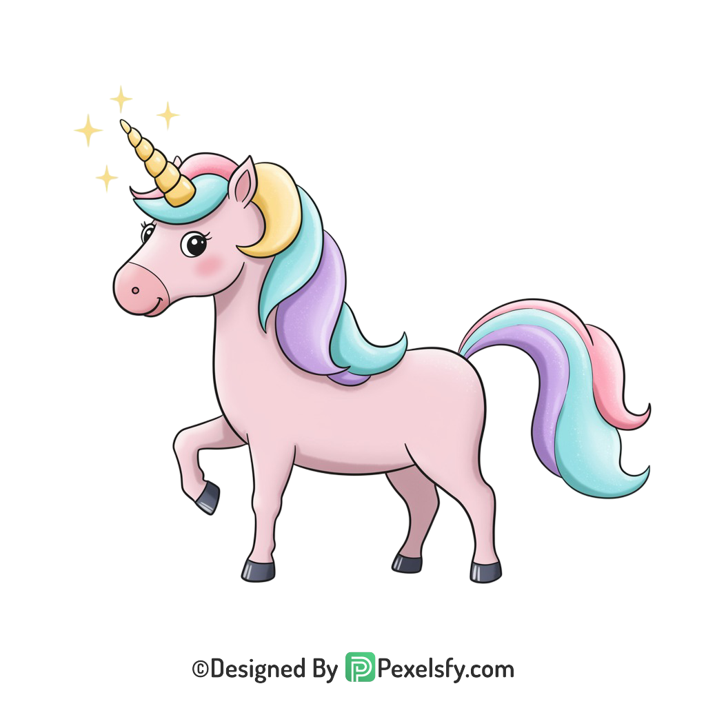 Cartoon Unicorn Png 23