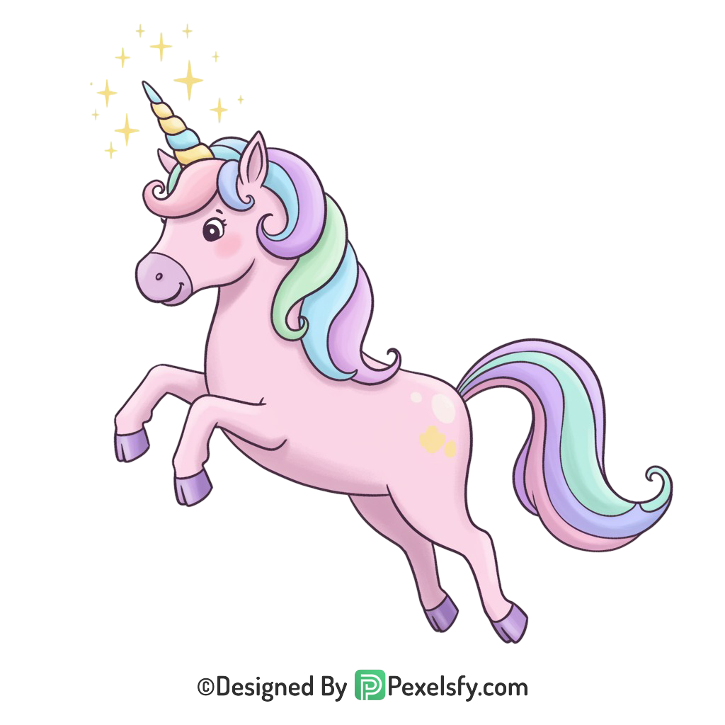 Cartoon Unicorn Png 25
