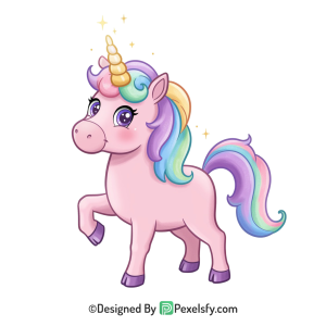 Cartoon Unicorn Png 27