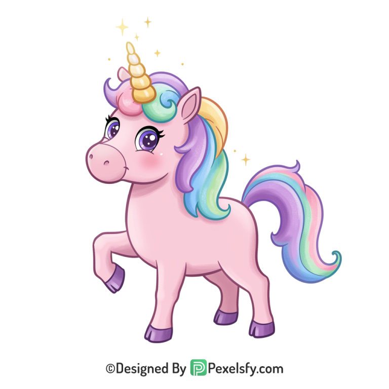Cartoon Unicorn Png 27