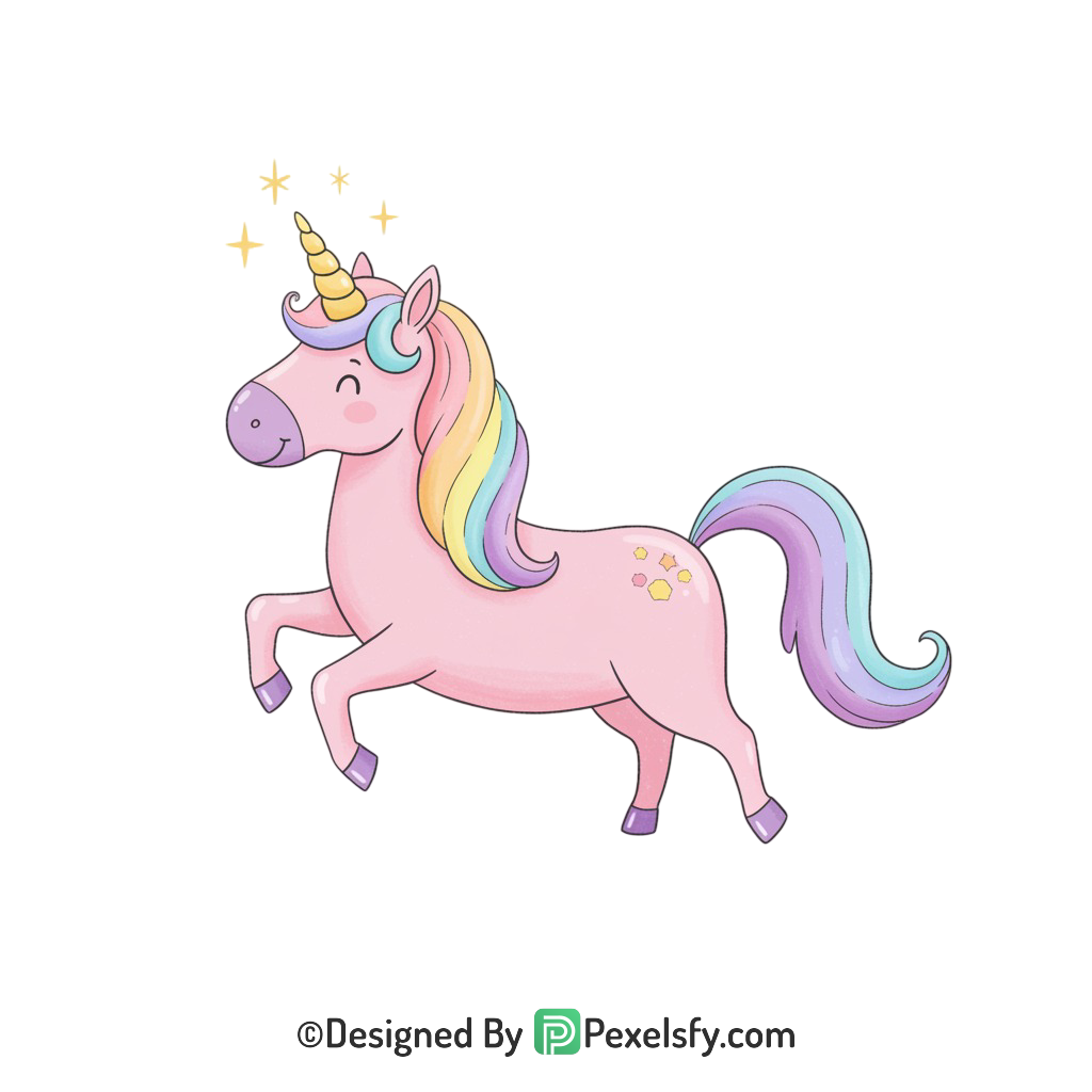Cartoon Unicorn Png 28