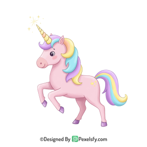 Cartoon Unicorn Png 30
