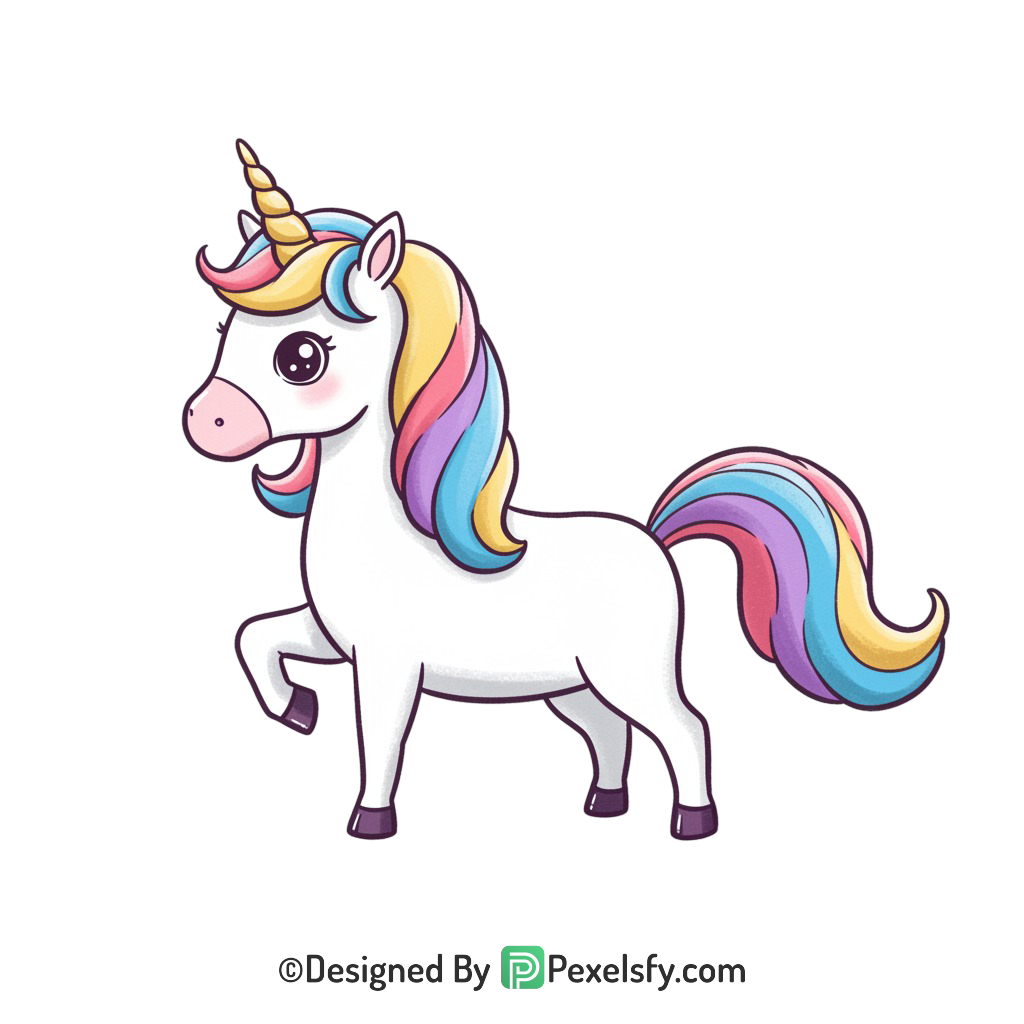 Cartoon Unicorn Png 33