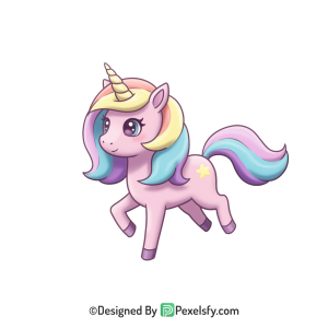 Cartoon Unicorn Png 34