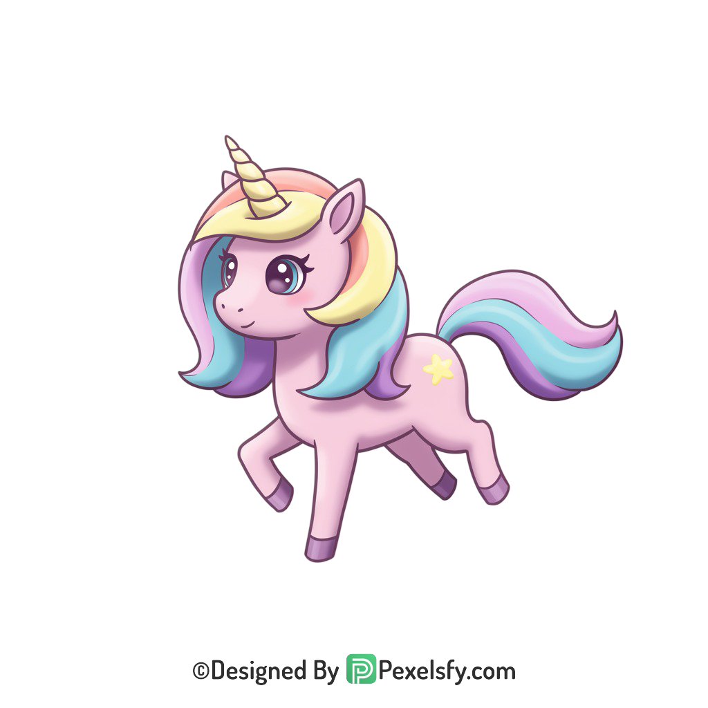 Cartoon Unicorn Png 34