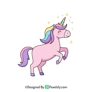 Cartoon Unicorn Png 35