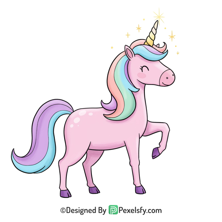 Cartoon Unicorn Png 36