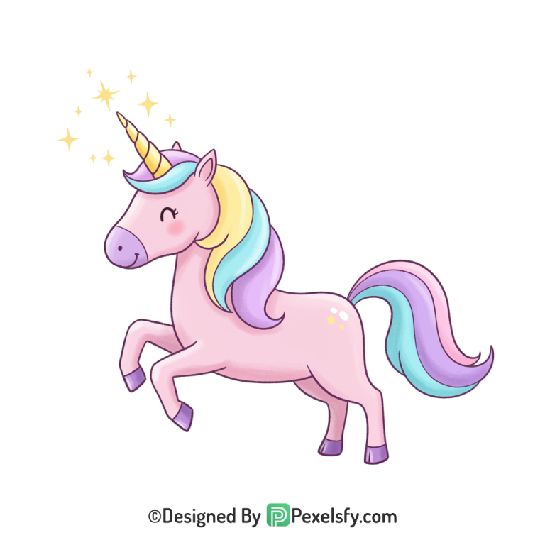 Cartoon Unicorn Png 37