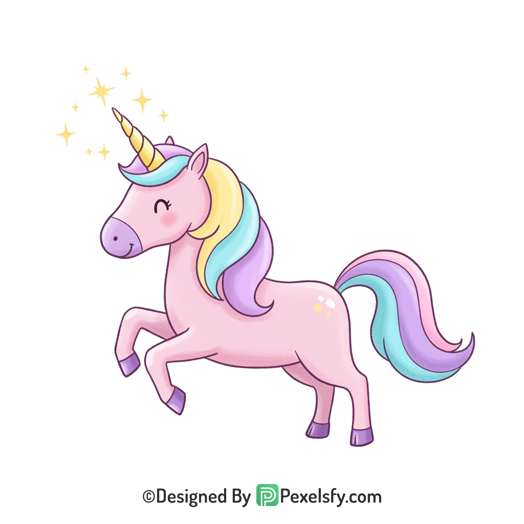 Cartoon Unicorn Png 37